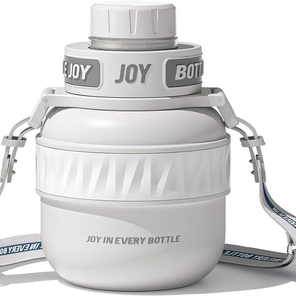 16 oz kids Stainless-Steel Water Bottle:Kids Water Bottle,Leakproof Lid, Perfect - Picture 1 of 7